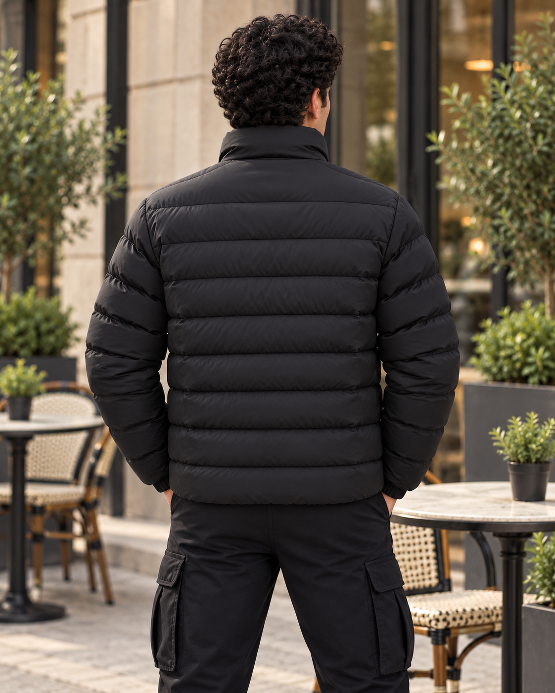 ILEERA® Classic Quilted Zip-Pocket Puffer Jacket