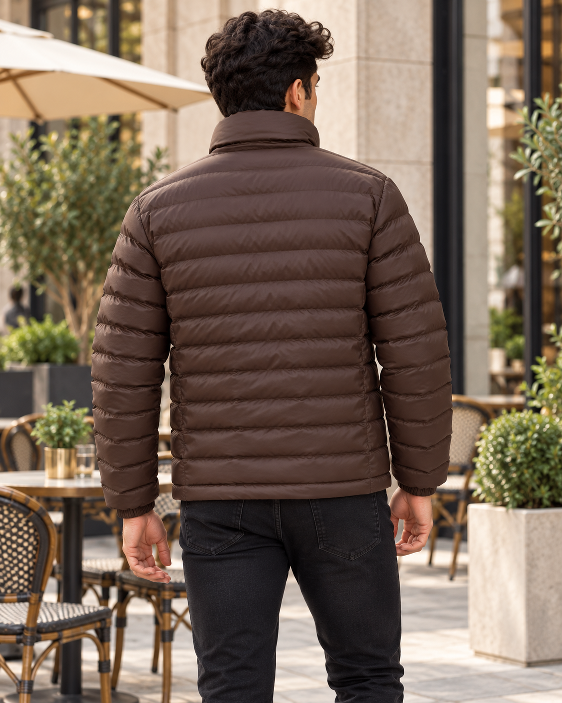 ILEERA® Classic Quilted Zip-Pocket Puffer Jacket