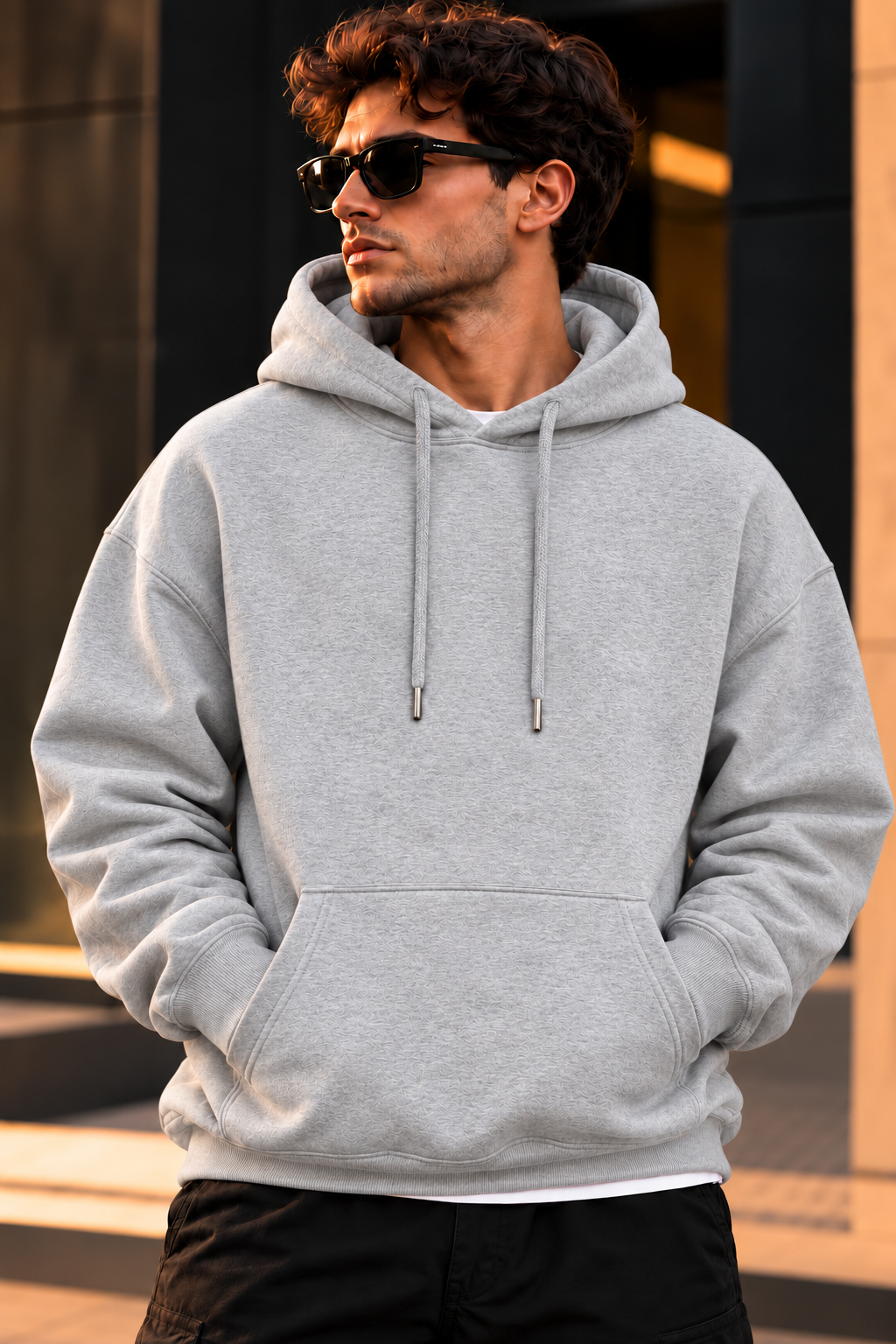 ILEERA® Premium Cotton Dream Sculpture Back Print Hoodie