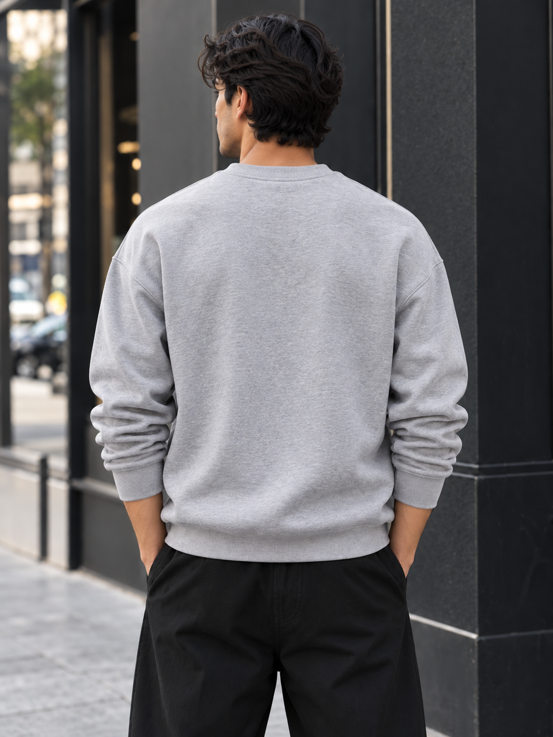ILEERA® Premium Cotton Brooklyn Forever Varsity Crewneck Sweatshirt