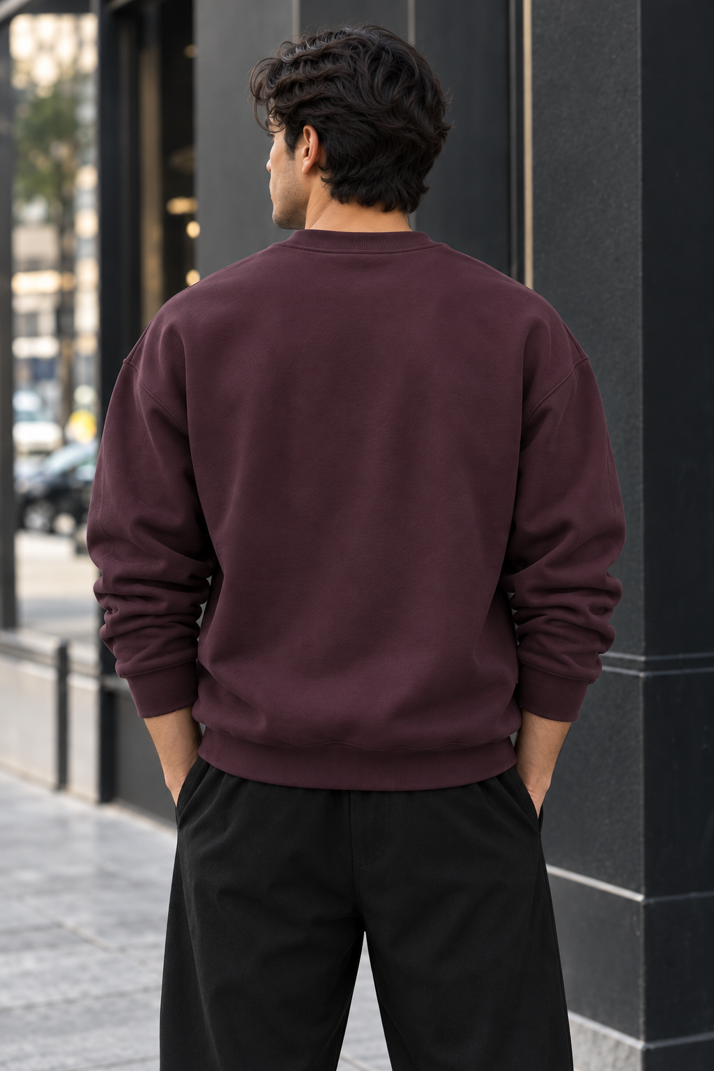 ILEERA® Premium Cotton Brooklyn Forever Varsity Crewneck Sweatshirt