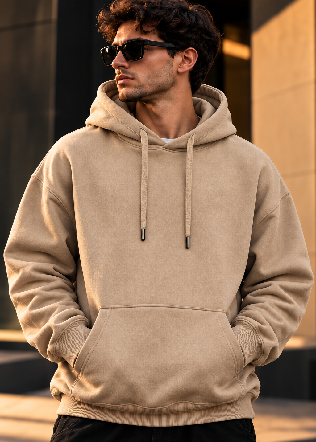 ILEERA® Premium Cotton Trust Nobody Back Print Hoodie
