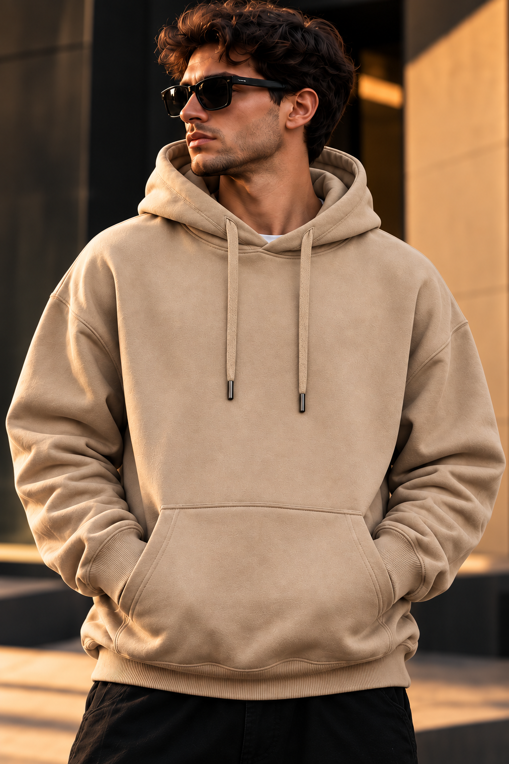 ILEERA® Premium Cotton Dream Sculpture Back Print Hoodie