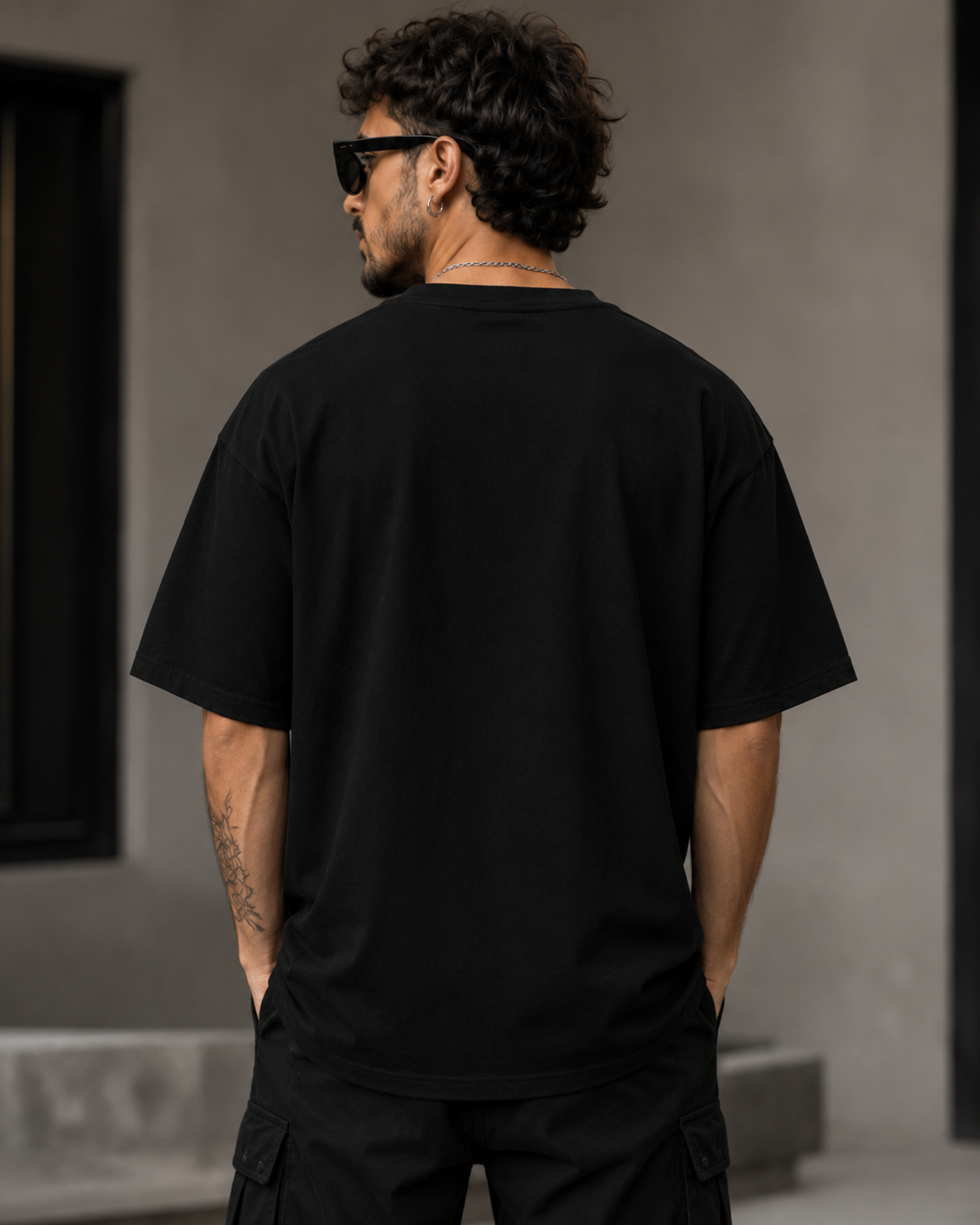 ILEERA® Premium Cotton Oversized Nothing Impossible T-Shirt