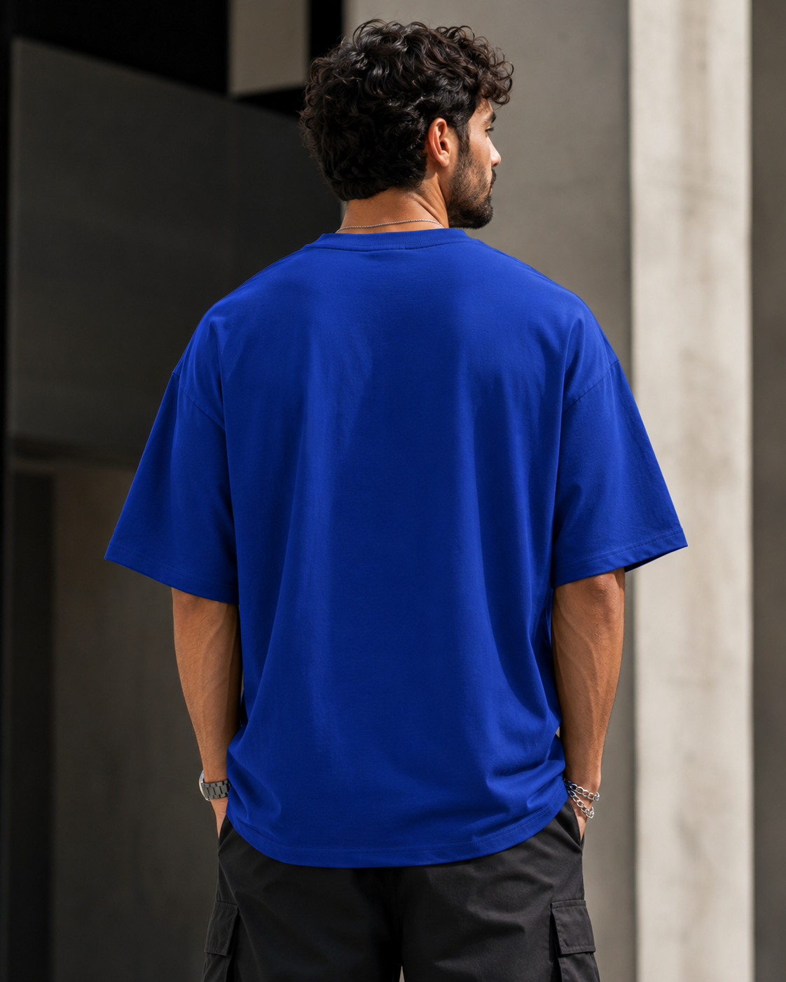ILEERA® Premium Cotton Oversized Nothing Impossible T-Shirt