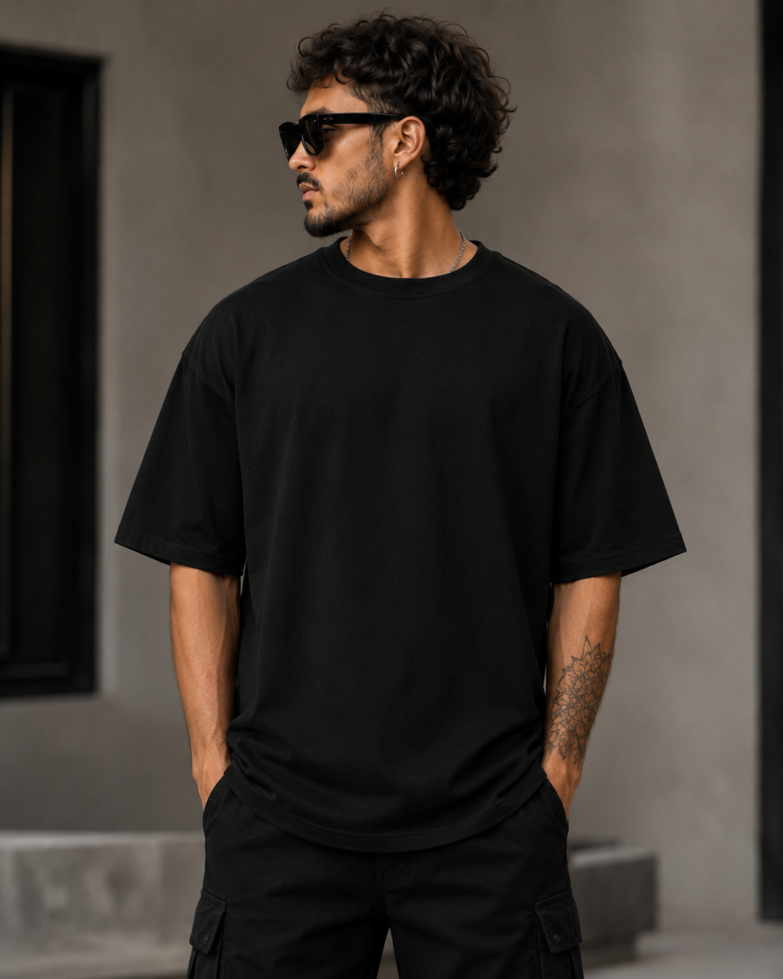 ILEERA® Premium Cotton Oversized Future Is Now T-Shirt
