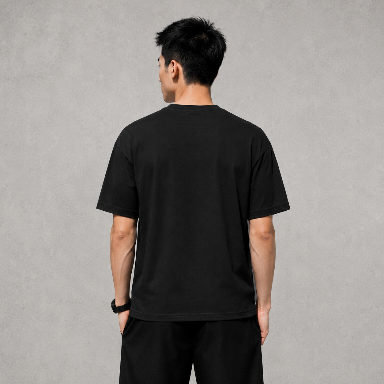 ILEERA® Premium Cotton Regular Fit Freedom Minimal Print T-Shirt