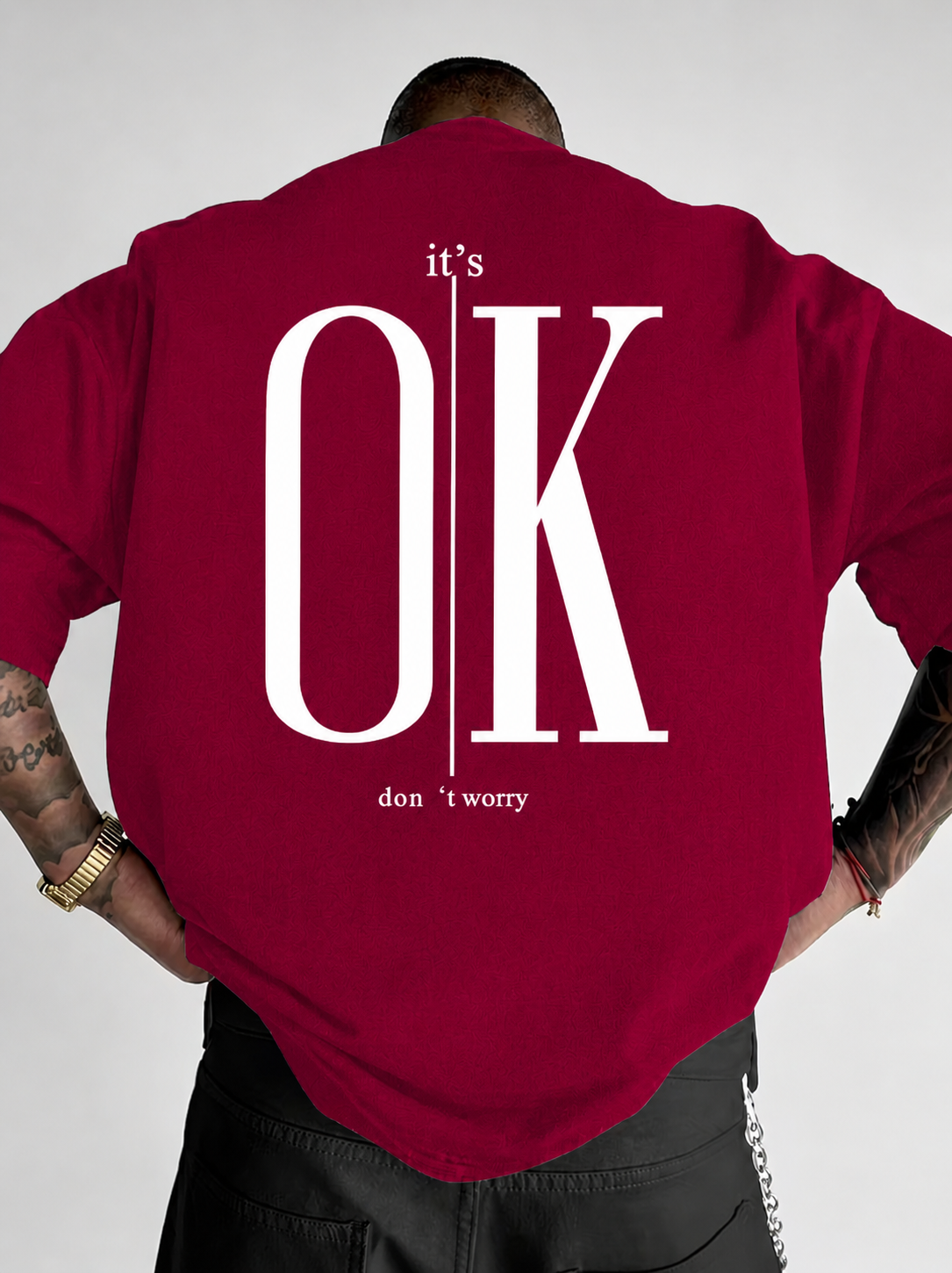 ILEERA® Oversized It’s OK Tee