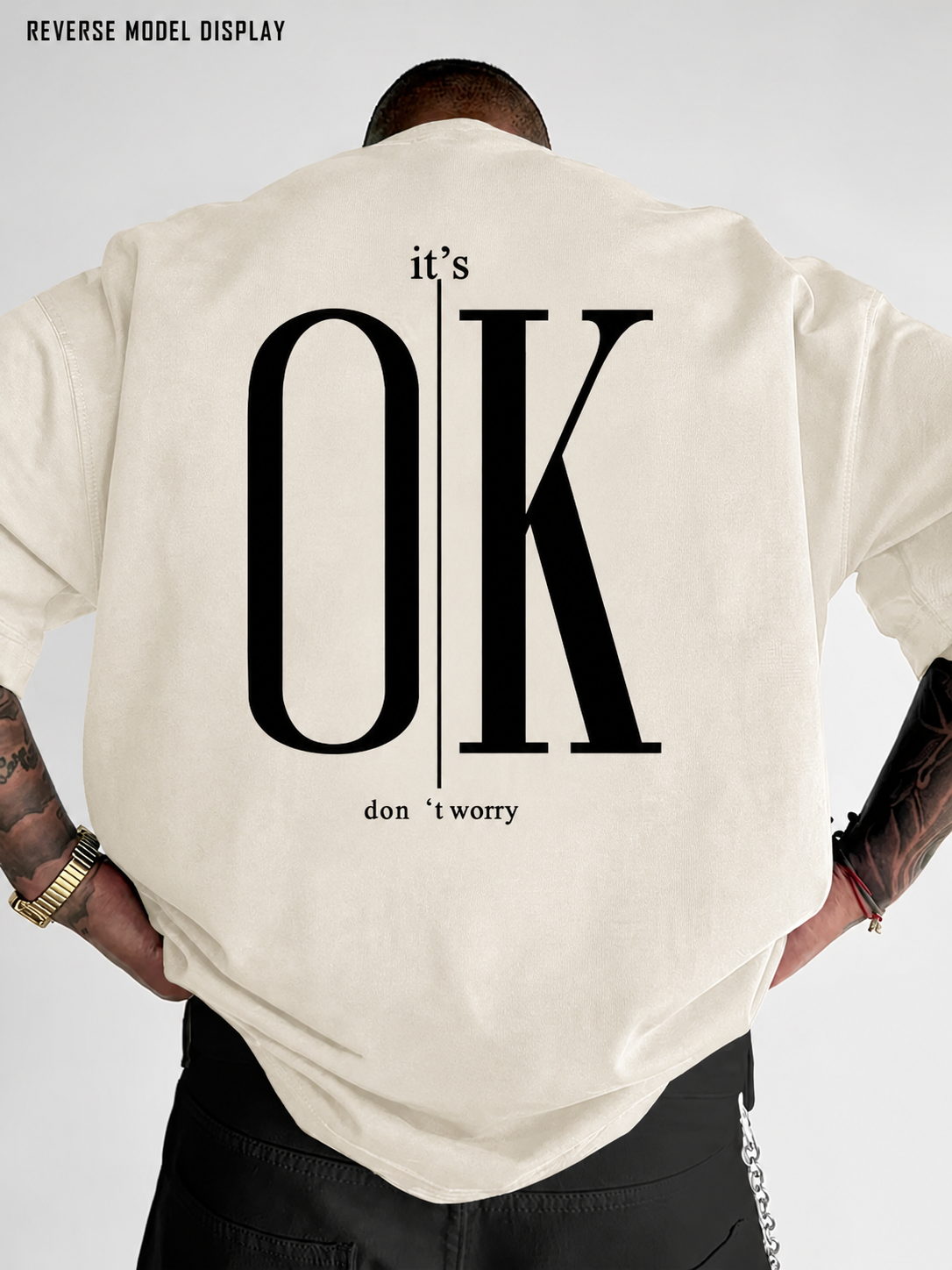 ILEERA® Oversized It’s OK Tee