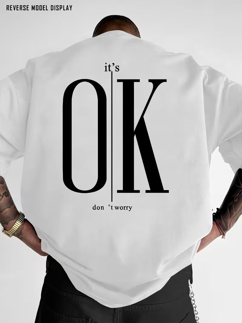 ILEERA® Oversized It’s OK Tee