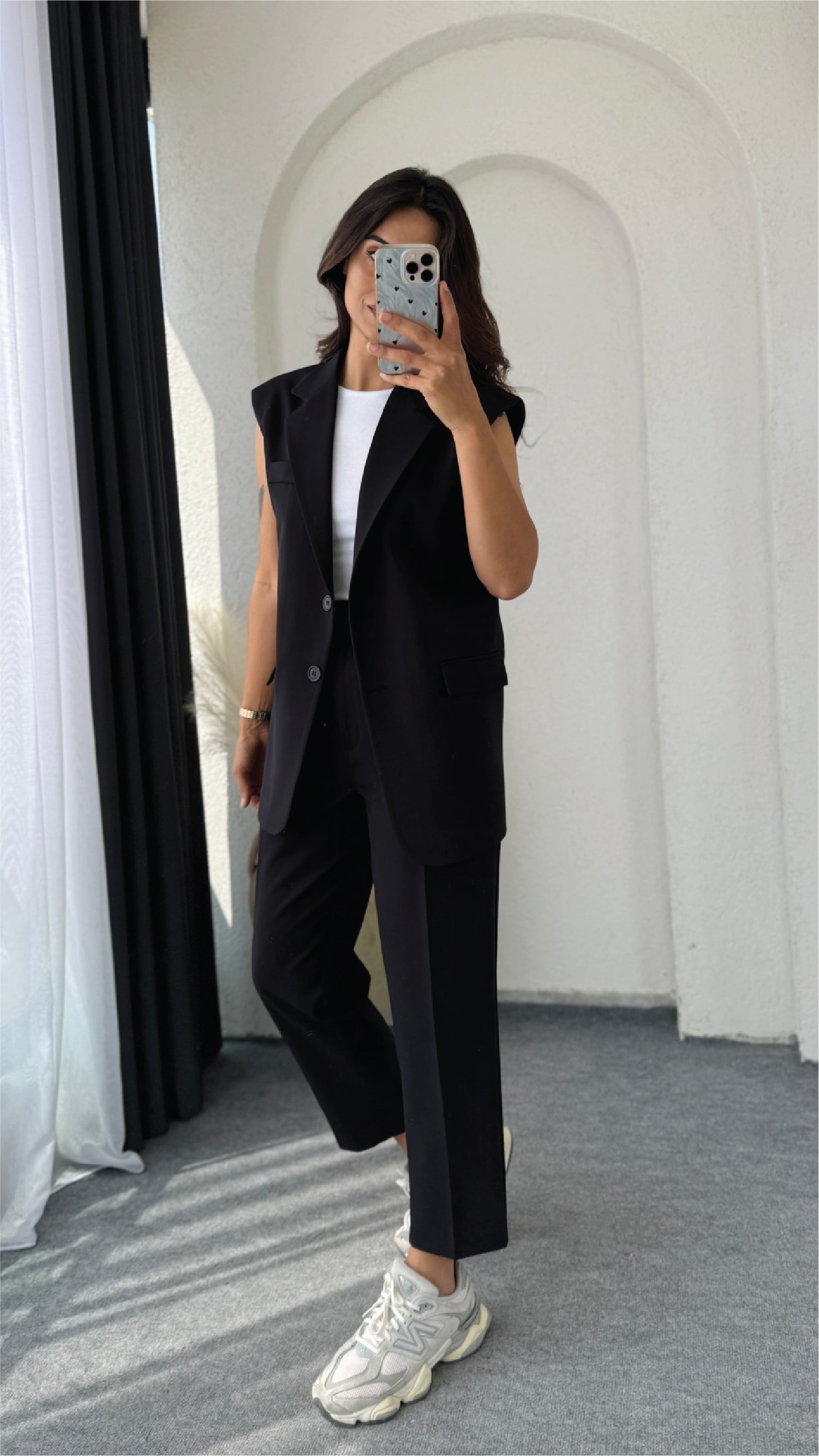 Clara Vest + tailored pants – Soft Power Dressing