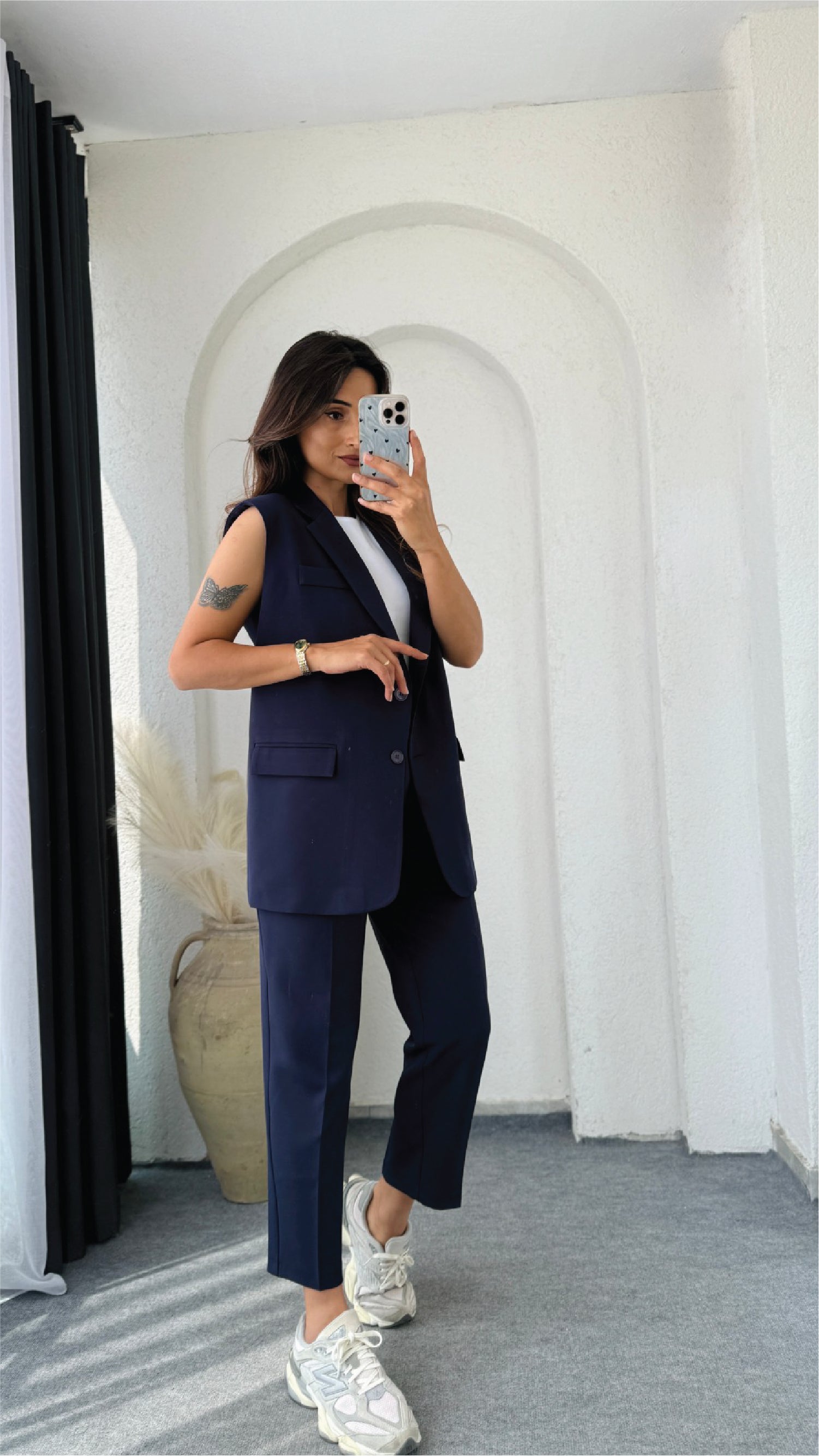 Clara Vest + tailored pants – Soft Power Dressing