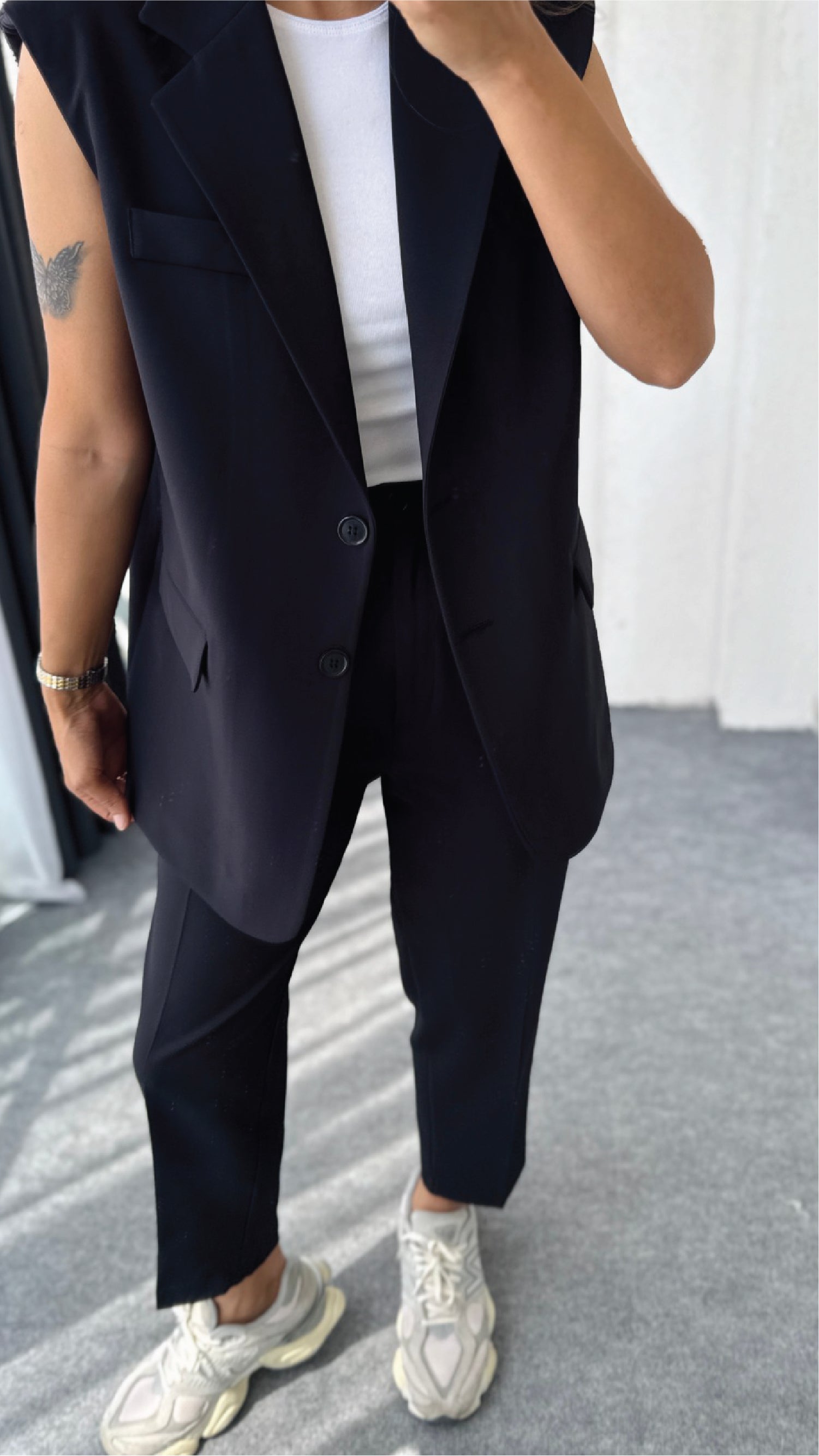 Clara Vest + tailored pants – Soft Power Dressing