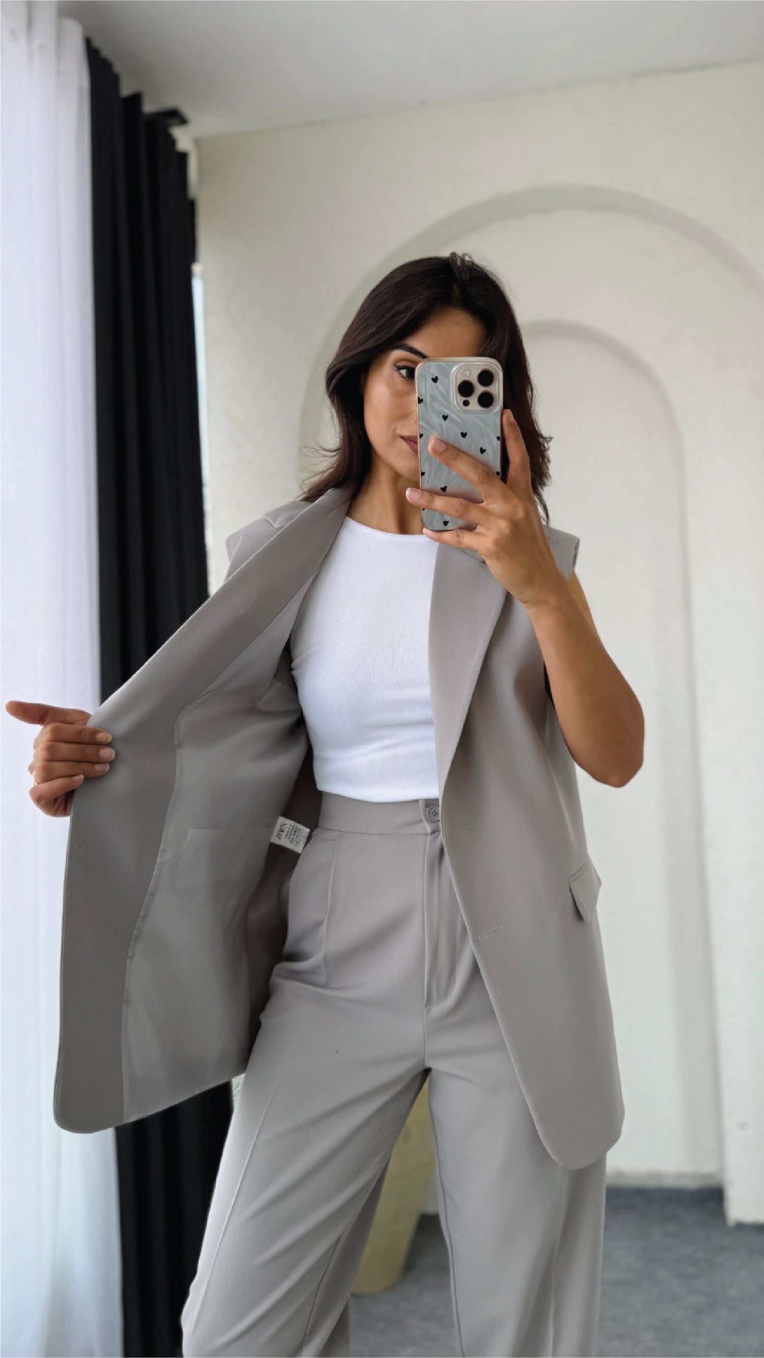Clara Vest + tailored pants – Soft Power Dressing