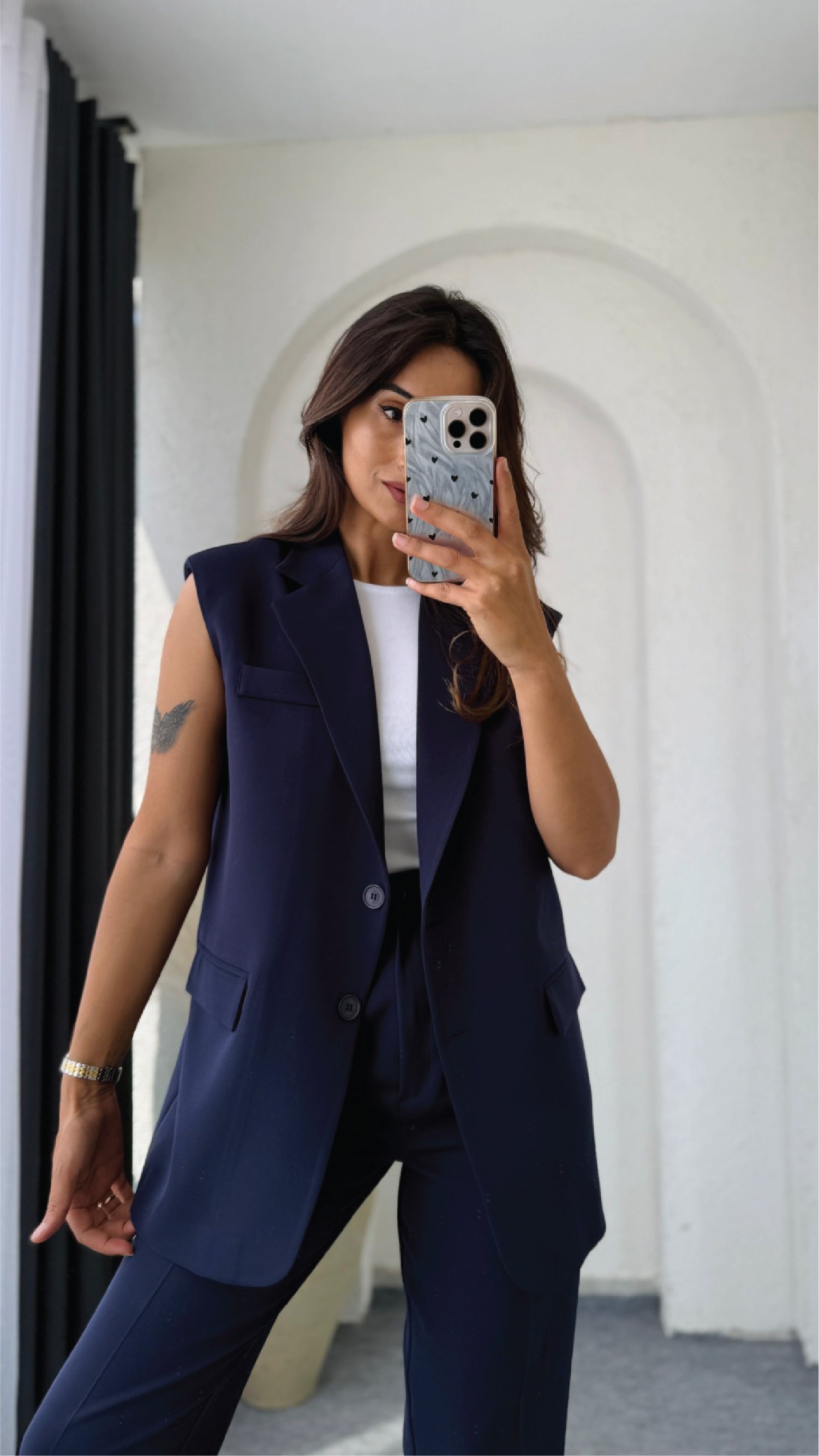 Clara Vest + tailored pants – Soft Power Dressing