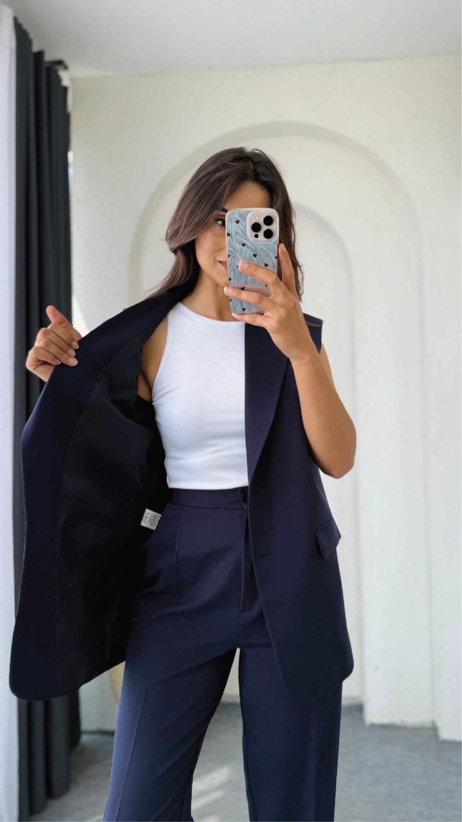 Clara Vest + tailored pants – Soft Power Dressing