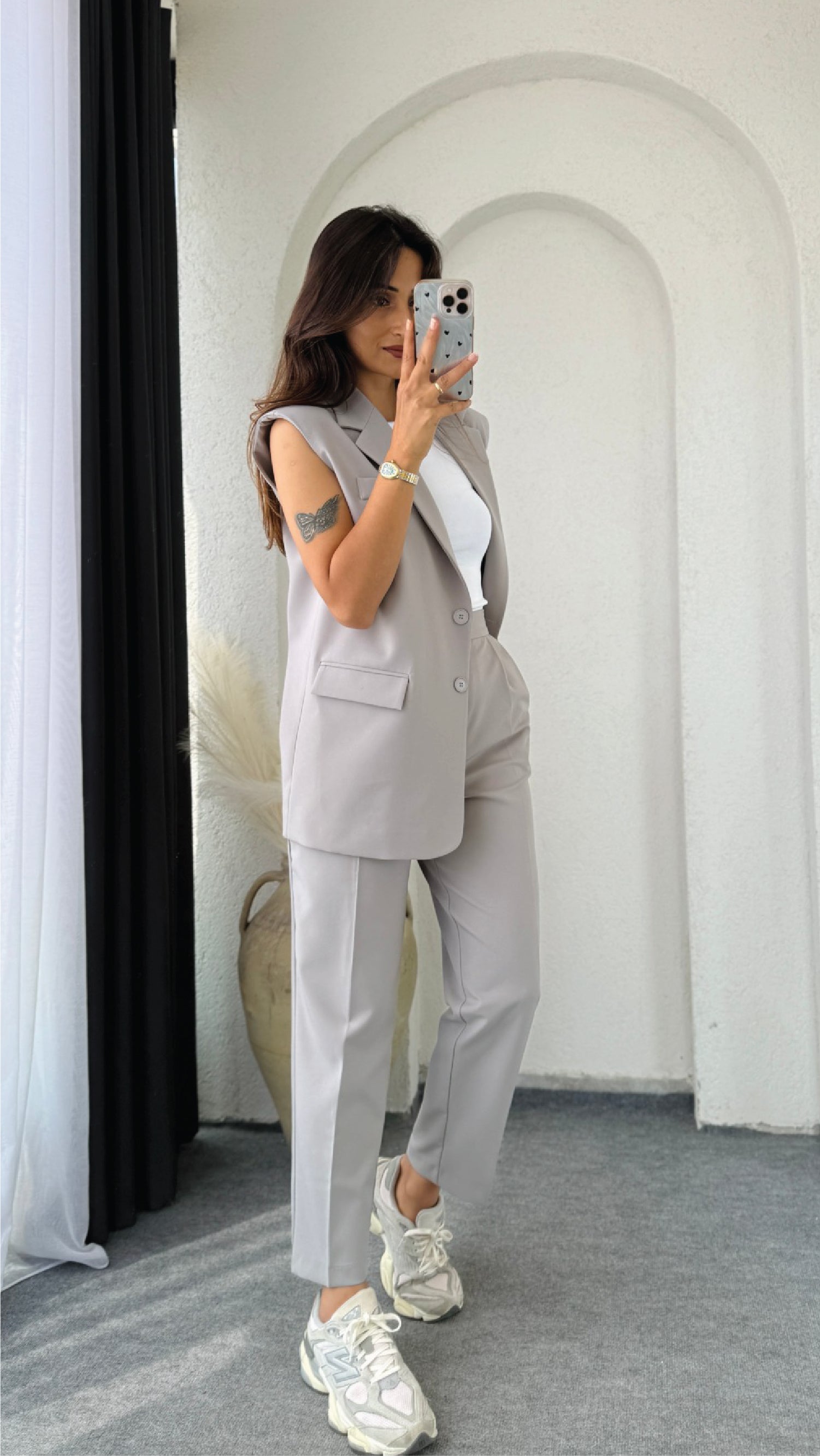 Clara Vest + tailored pants – Soft Power Dressing