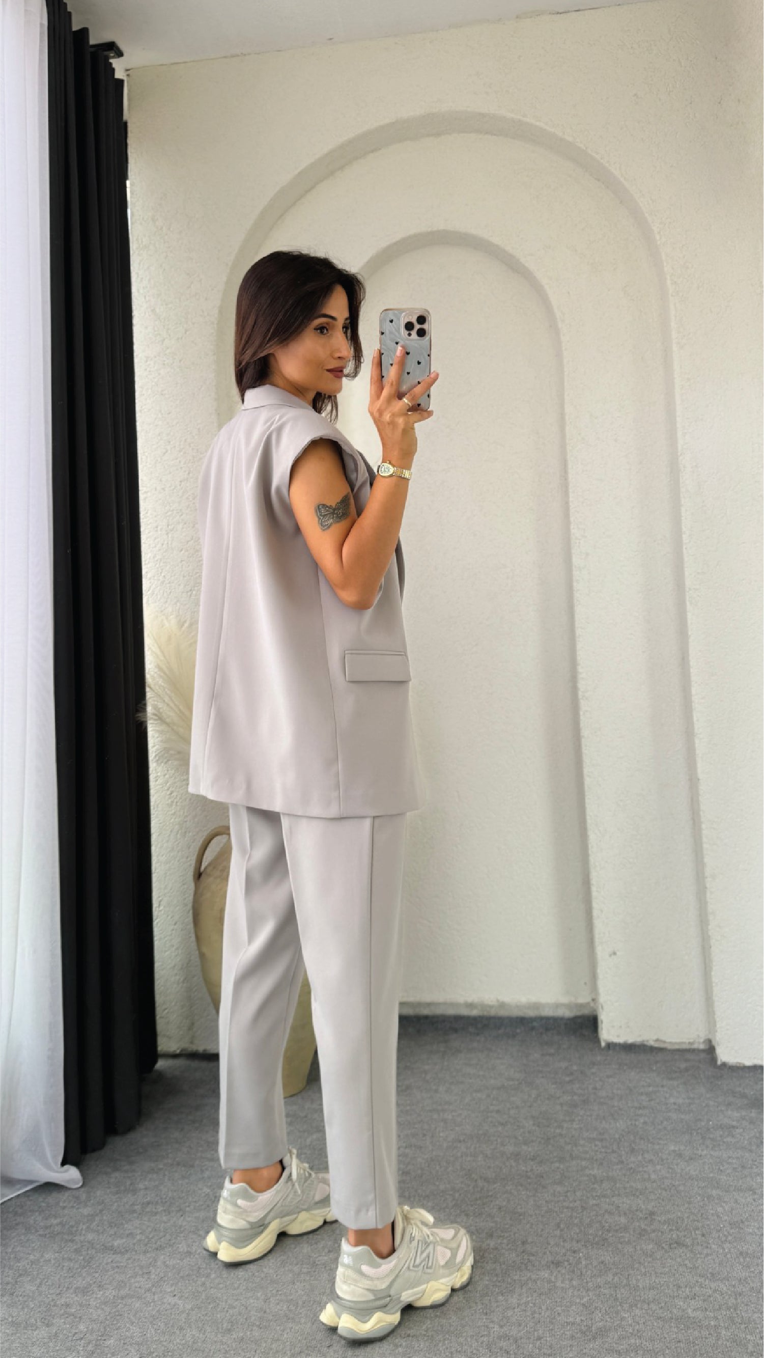 Clara Vest + tailored pants – Soft Power Dressing