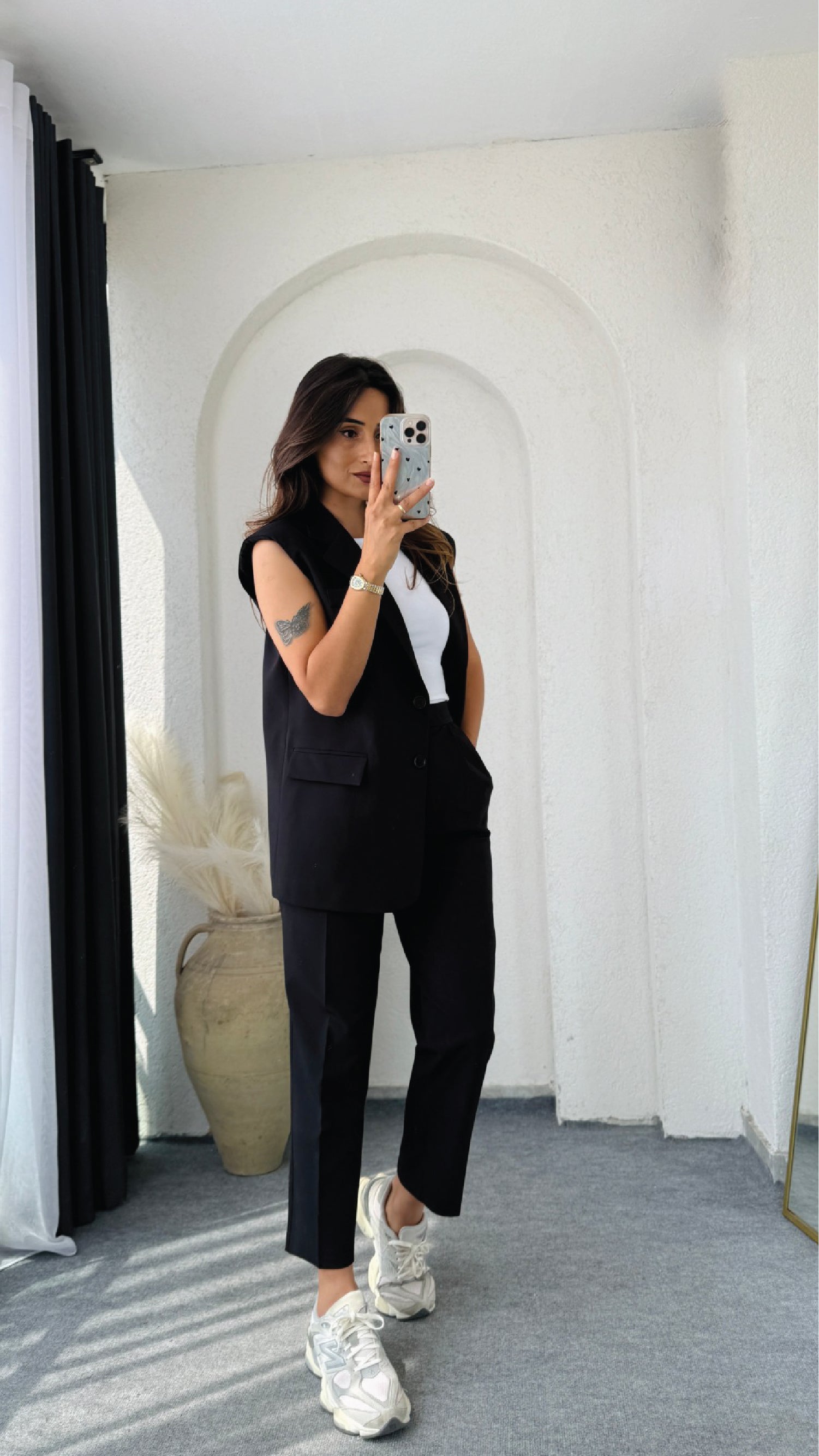 Clara Vest + tailored pants – Soft Power Dressing