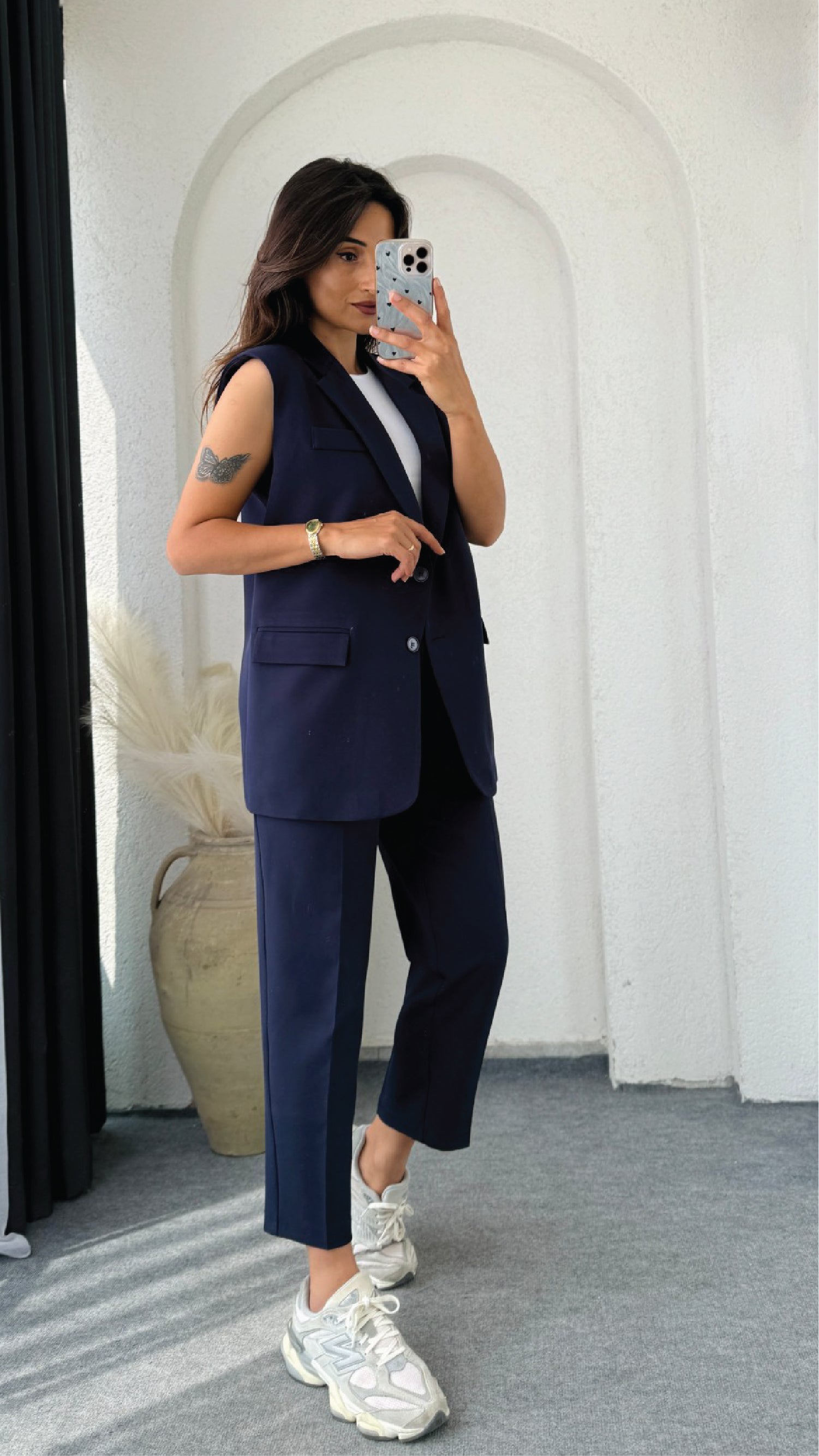 Clara Vest + tailored pants – Soft Power Dressing