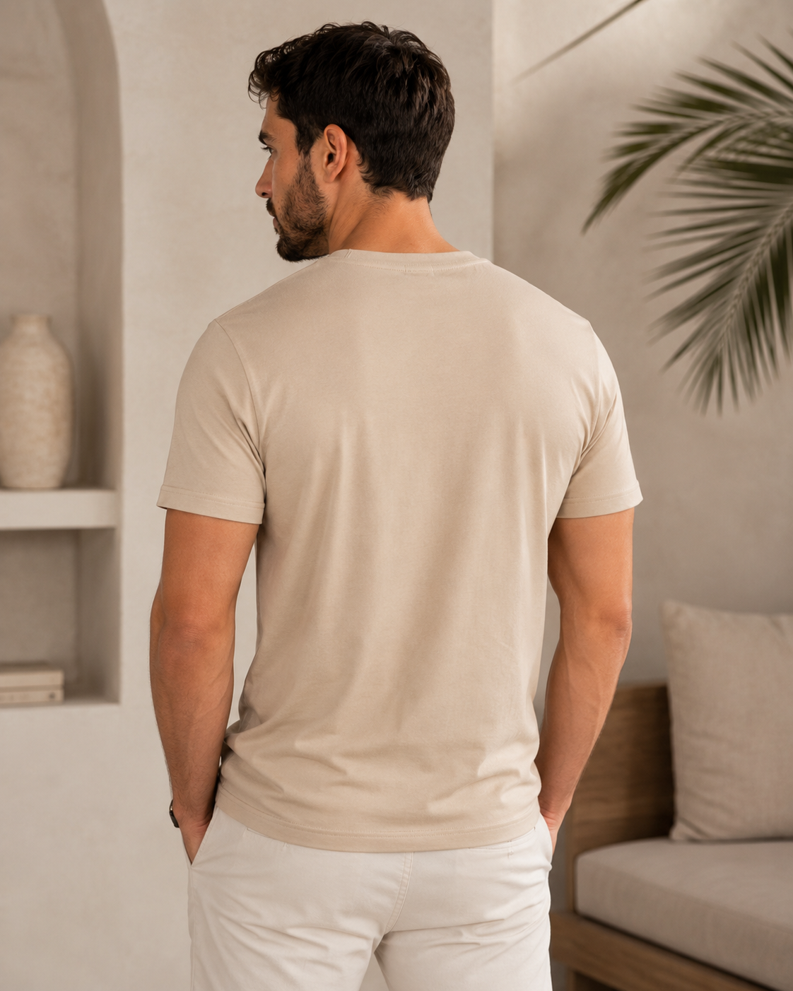 ILEERA® Premium Cotton Regular Fit No Road No Problem Print T-Shirt