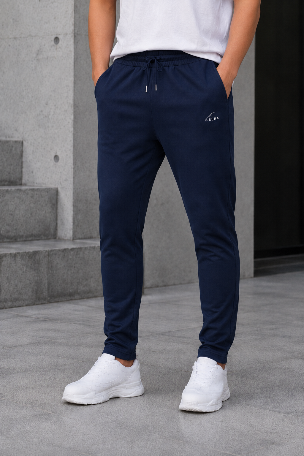ILEERA® Premium Cotton Tapered Fit Jogger Sweatpants