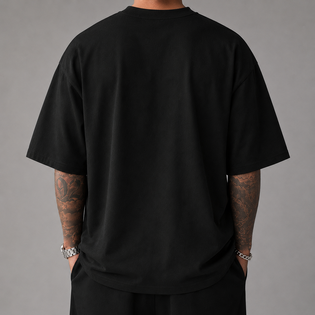 ILEERA® Oversized Campus Sport Division Front Print T-Shirt