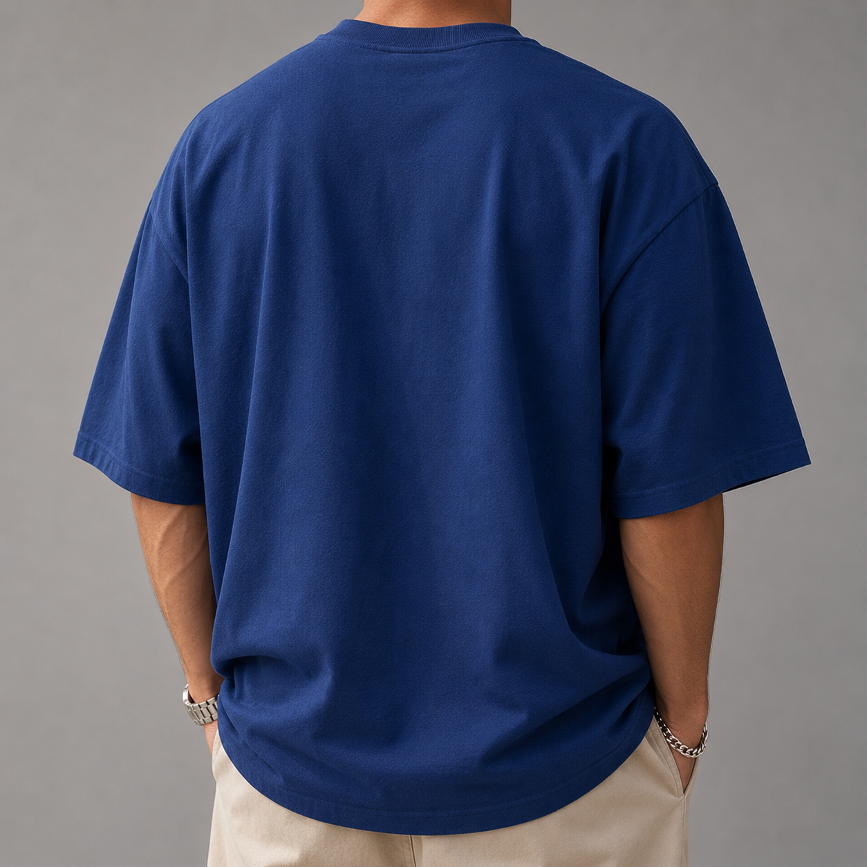 ILEERA® Oversized Campus Sport Division Front Print T-Shirt