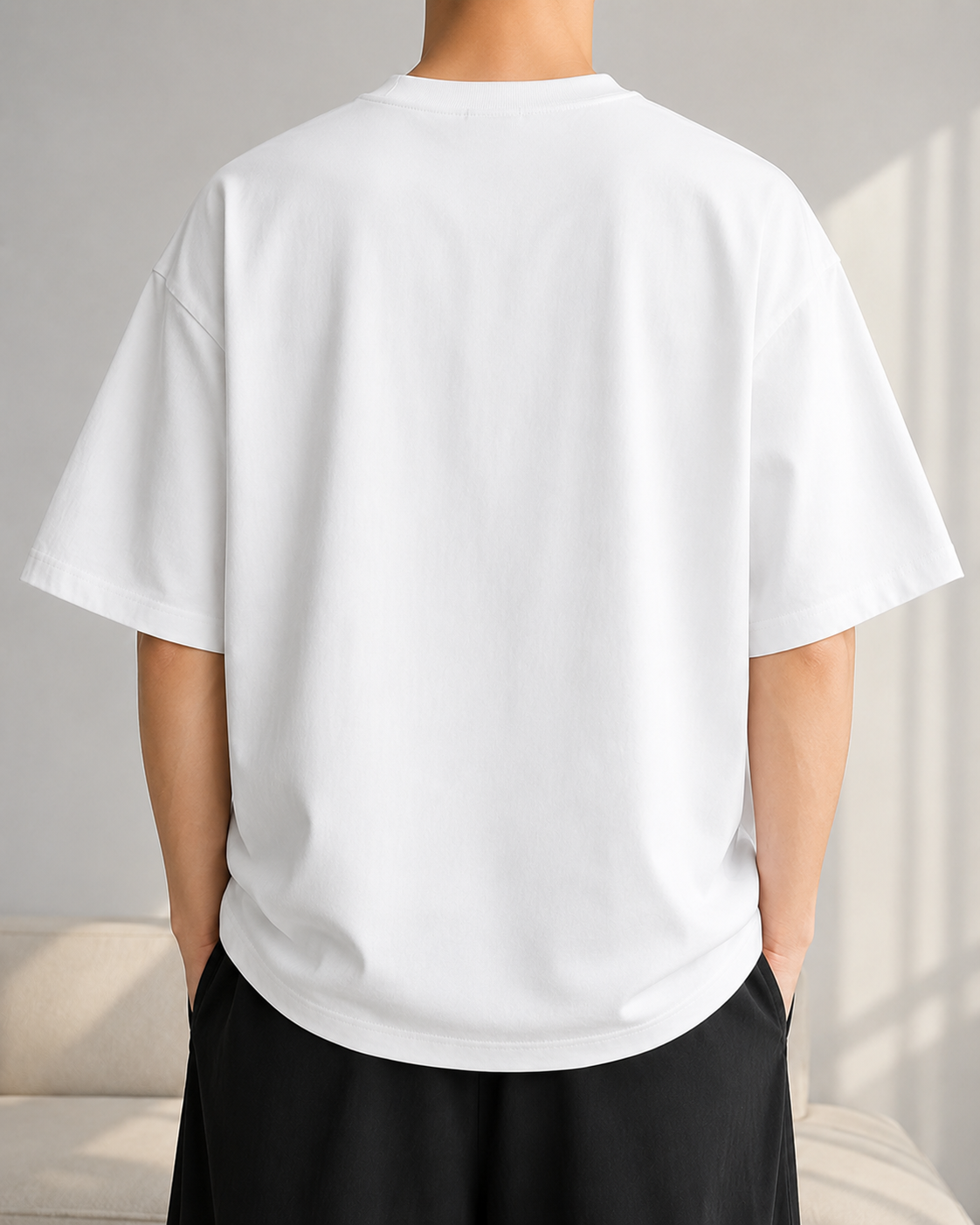 ILEERA® Oversized Outbreak Front Print T-Shirt