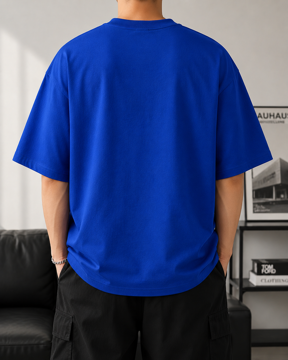 ILEERA® Oversized Outbreak Front Print T-Shirt