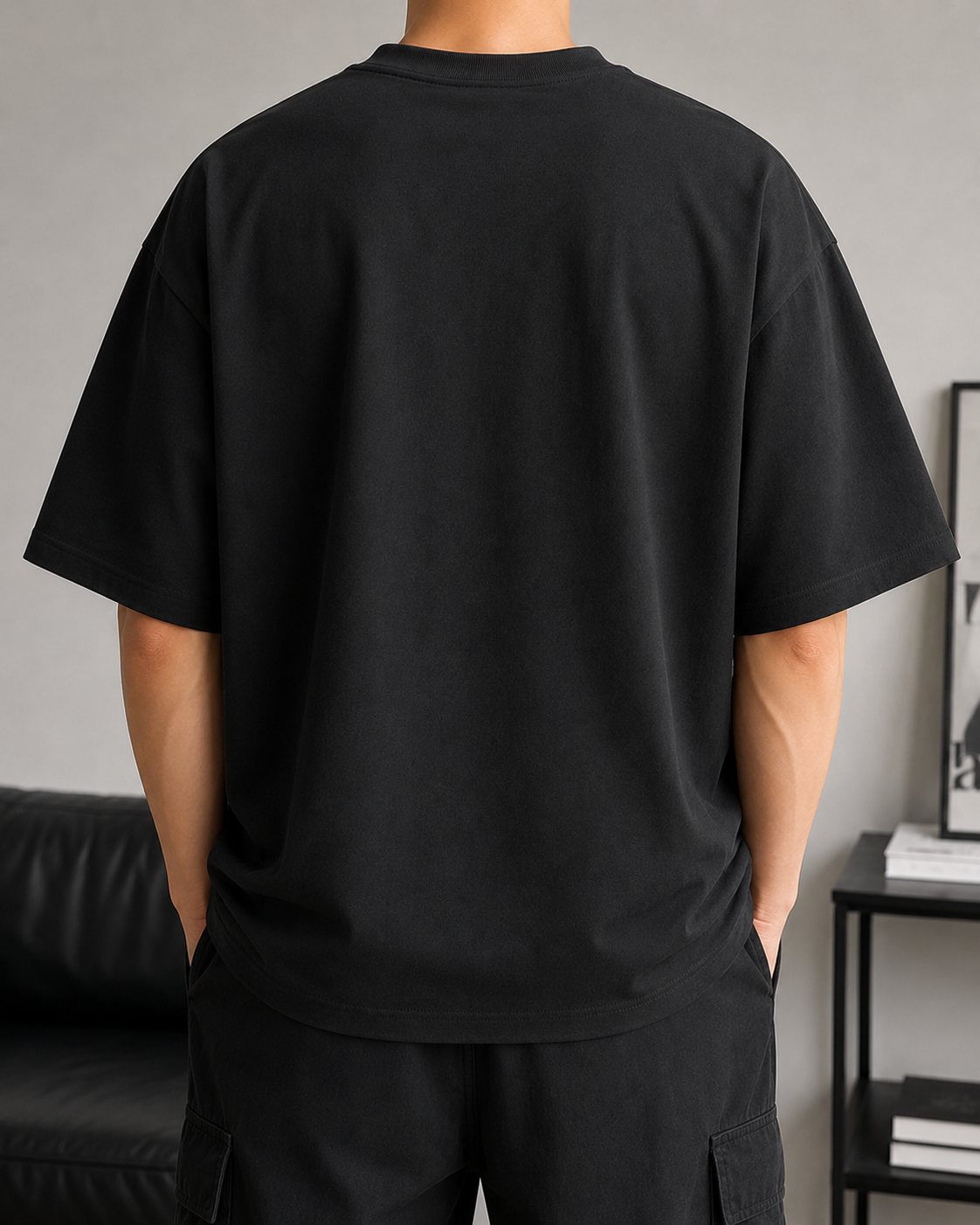 ILEERA® Oversized Outbreak Front Print T-Shirt
