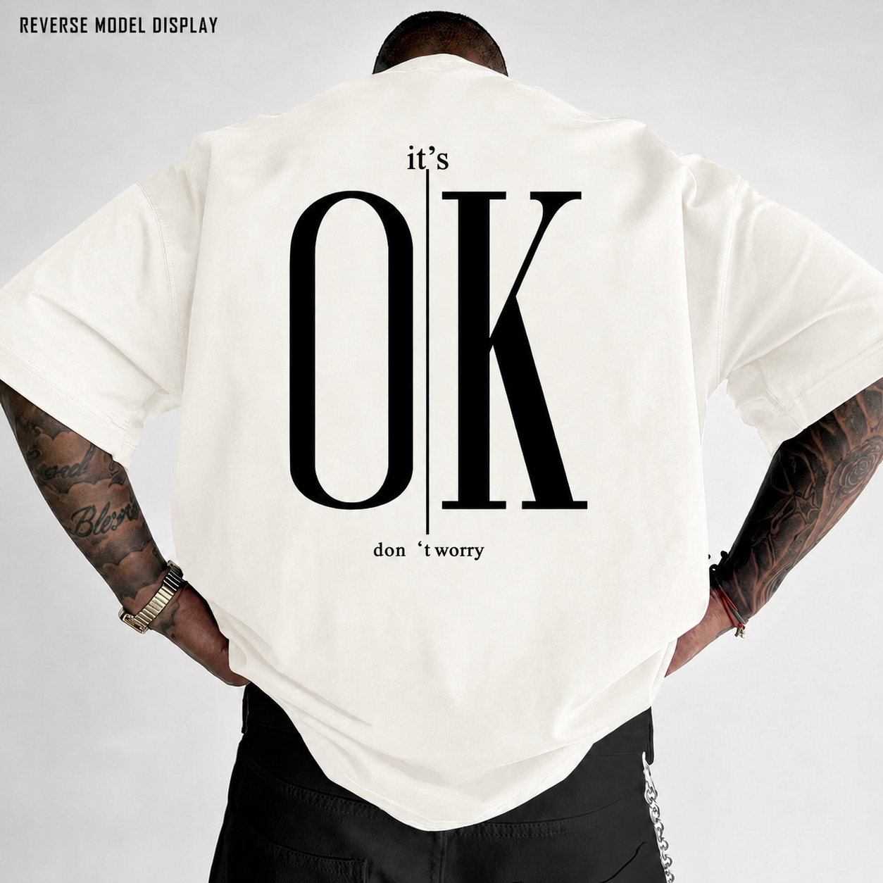 ILEERA® Oversized It’s OK Tee