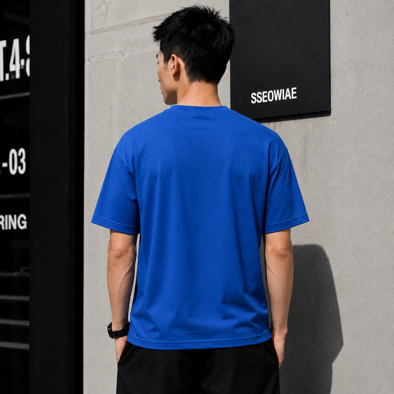 ILEERA® Premium Cotton Regular Fit T-Shirt