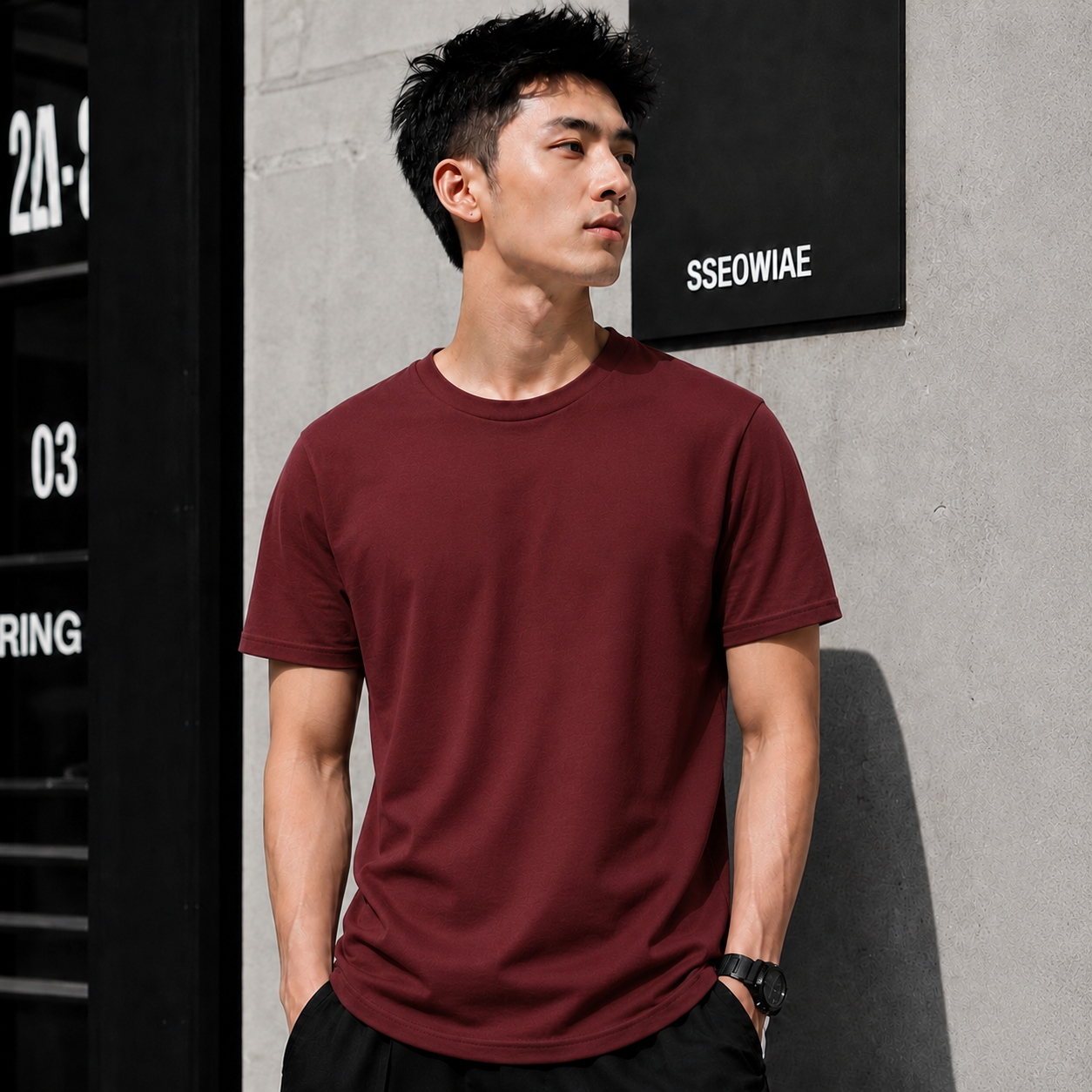 ILEERA® Premium Cotton Regular Fit T-Shirt