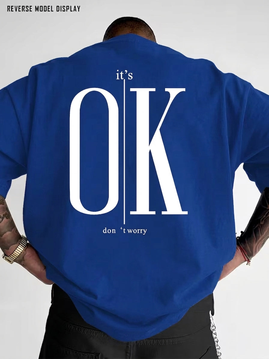 ILEERA® Oversized It’s OK Tee