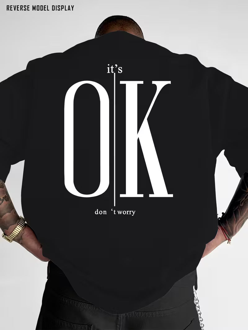 ILEERA® Oversized It’s OK Tee